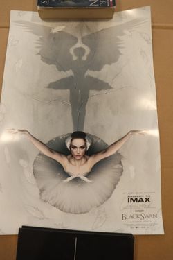 Black Swan 15th Anniversary 2025 IMAX 2-sided 13.25” X 19.75” Movie Poster