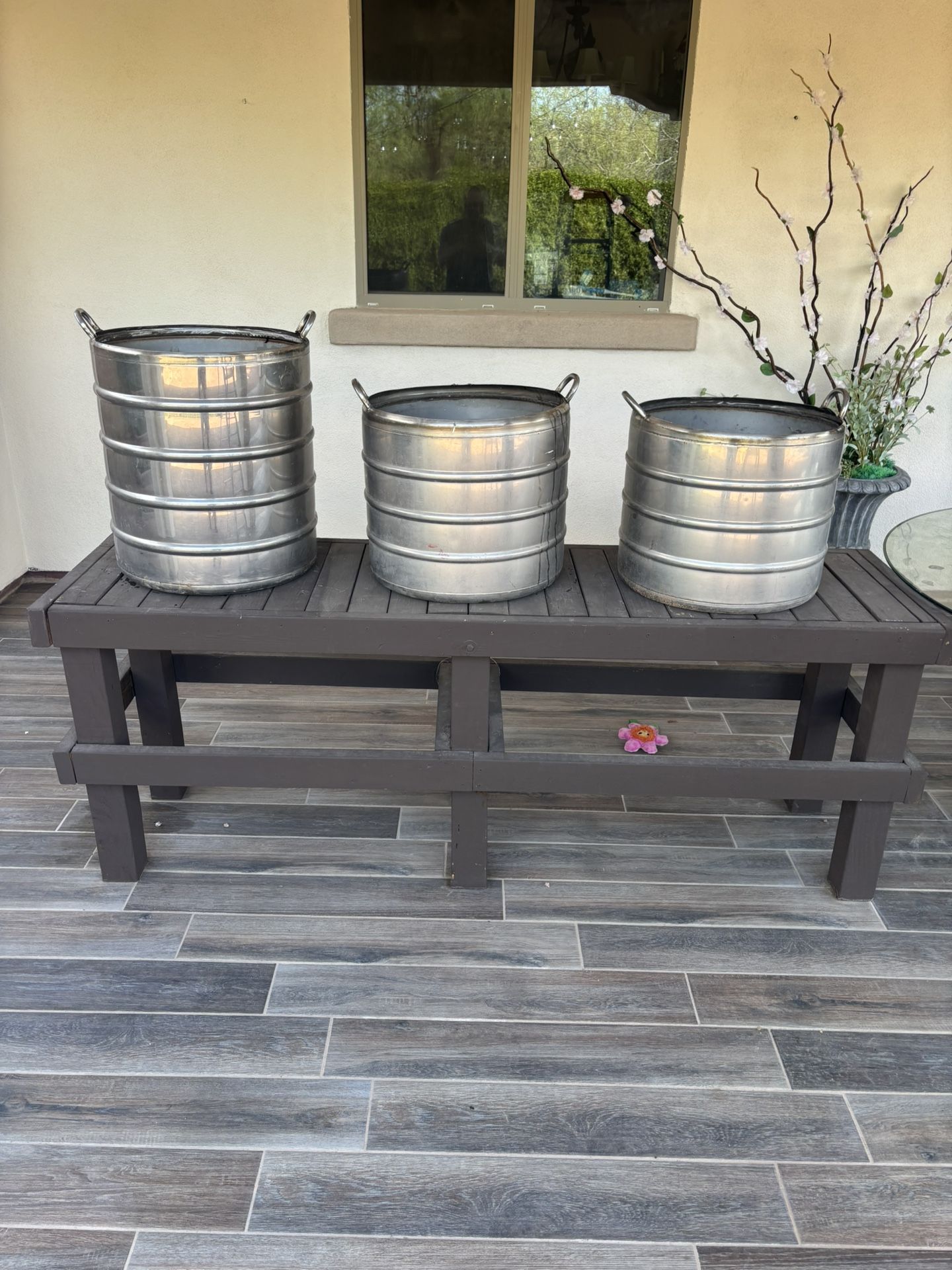 Keg Ice Cookers/planters