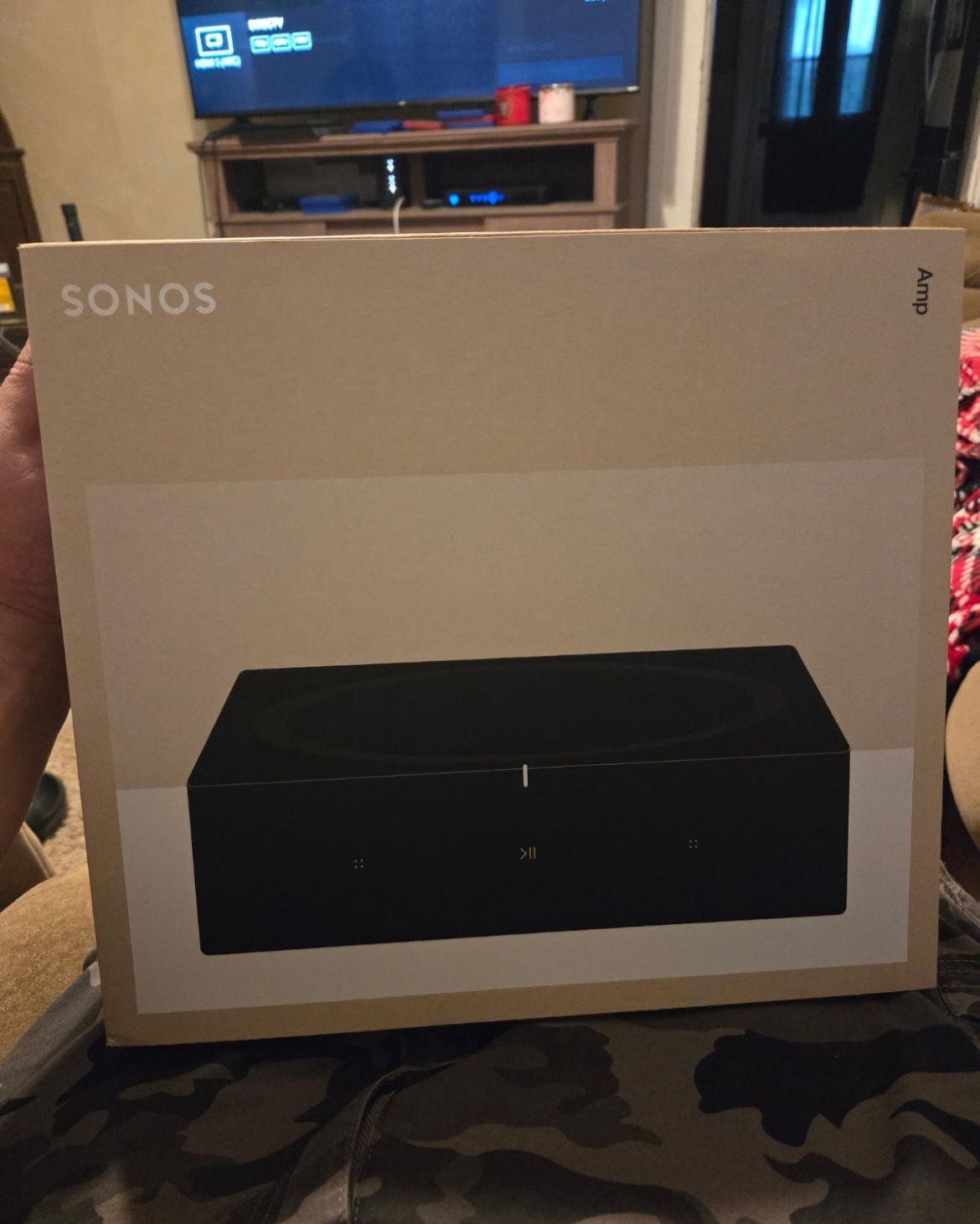 Sonos Amp Gen 2 250W 2.1‑Channel Amplifier – Black (AMPG1US1BLK)