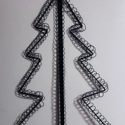 Vintage Christmas Card Holder Display is an OVER-THE-DOOR Hanger 