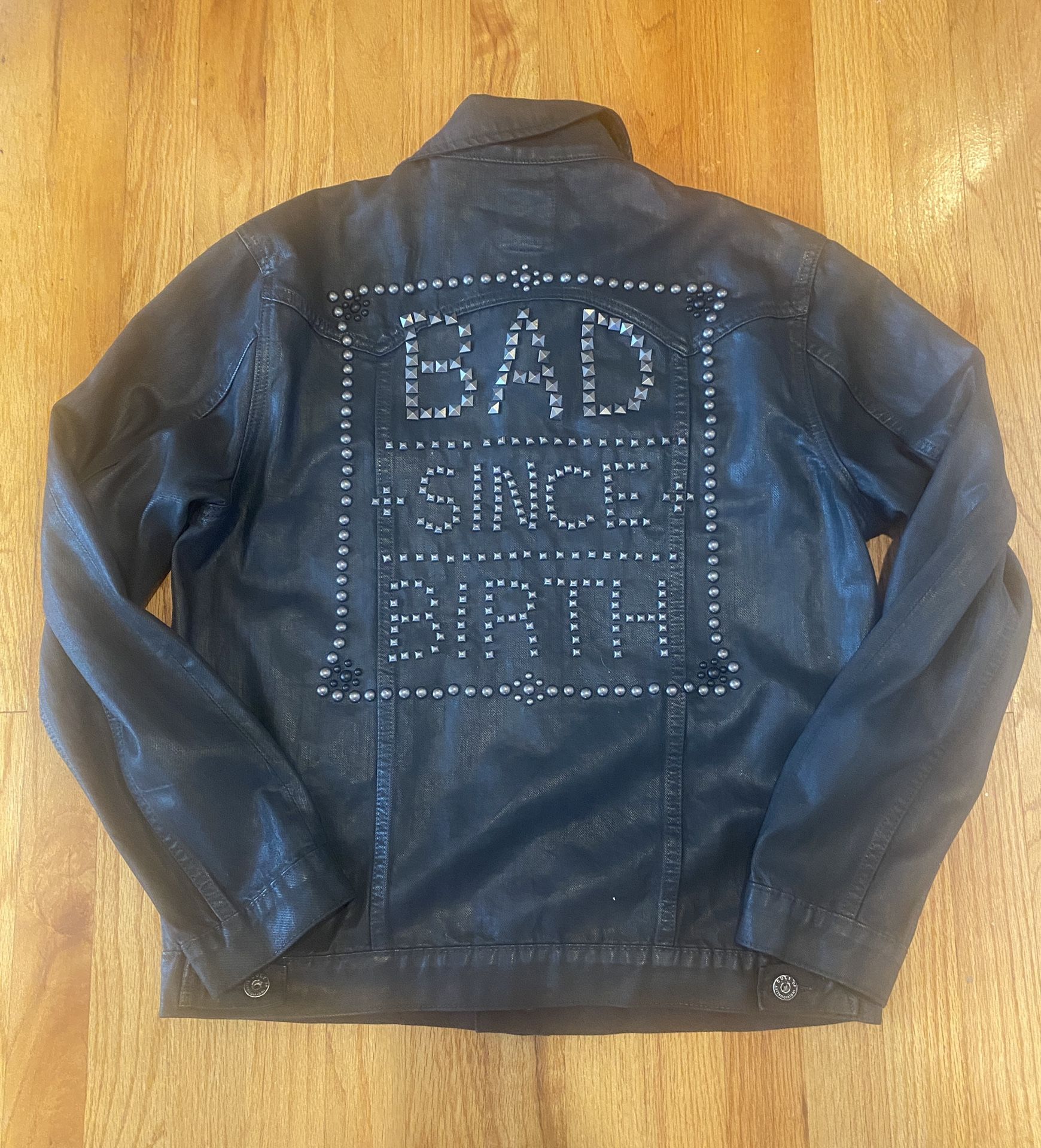 CULT OF INDIVIDUALITY Studded  Denim Jacket