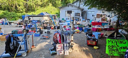 END OF MOVING SALE EXTENDED- THRU 8/9/26