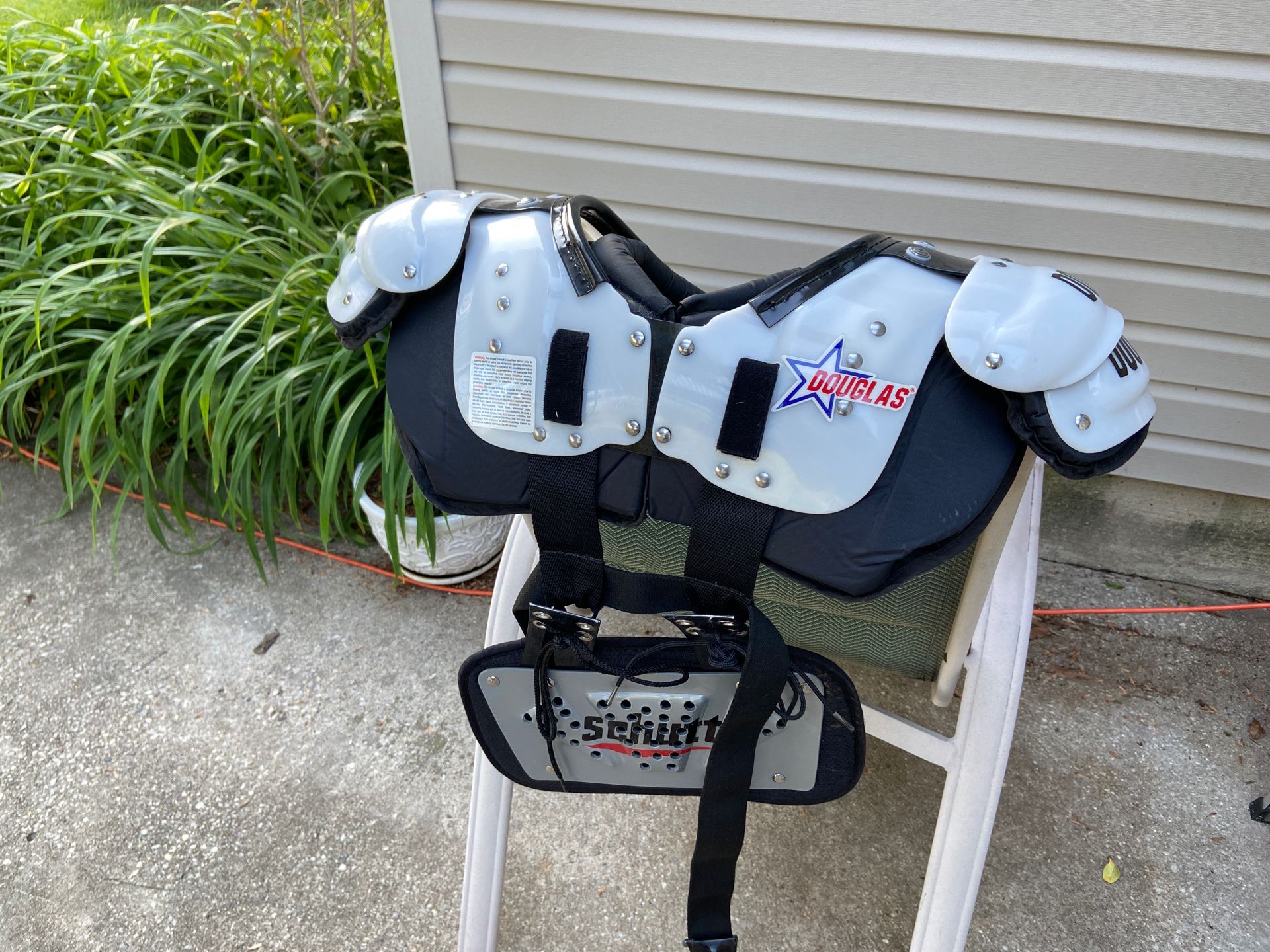 Douglas QBK Shoulder Pads for Sale in Hampton, VA OfferUp
