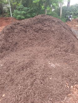 Yard Brown Mulch