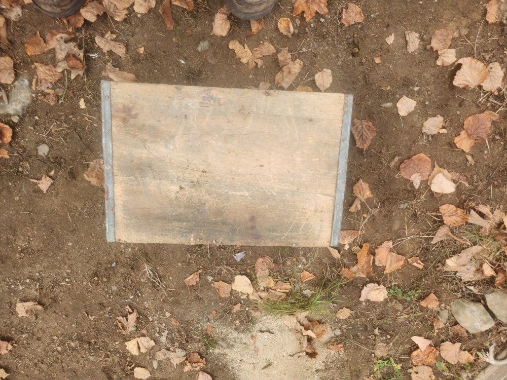Antique Wooden Box Crate