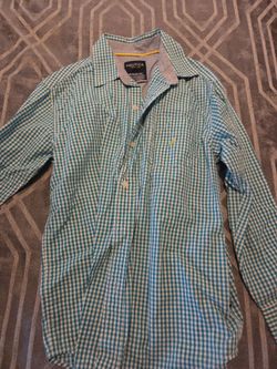 Nautica Boys Gingham Button-Down Shirt