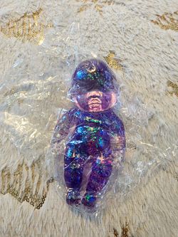 Large Purple Baby Natasha Doll Sugar Squishy Stress Relief Fidget Squeeze Toy