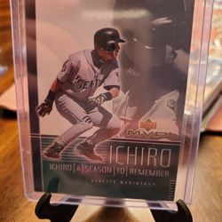 Ichiro Suzuki 02 Upper Deck MVP A Season To Remember Baseball Card
