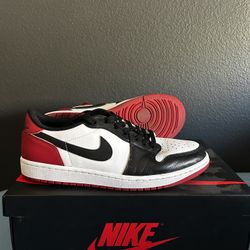 Jordan 1 low Black Toe