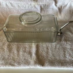 Old Vintage Glass Decanter