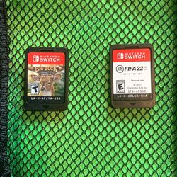 Two Nintendo Switch Games