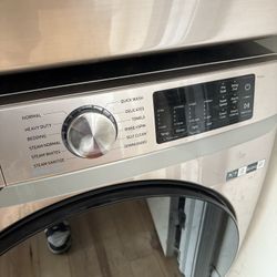 Samsung Super Speed Wash, Steam Wash Stand Alone Or Stackable 