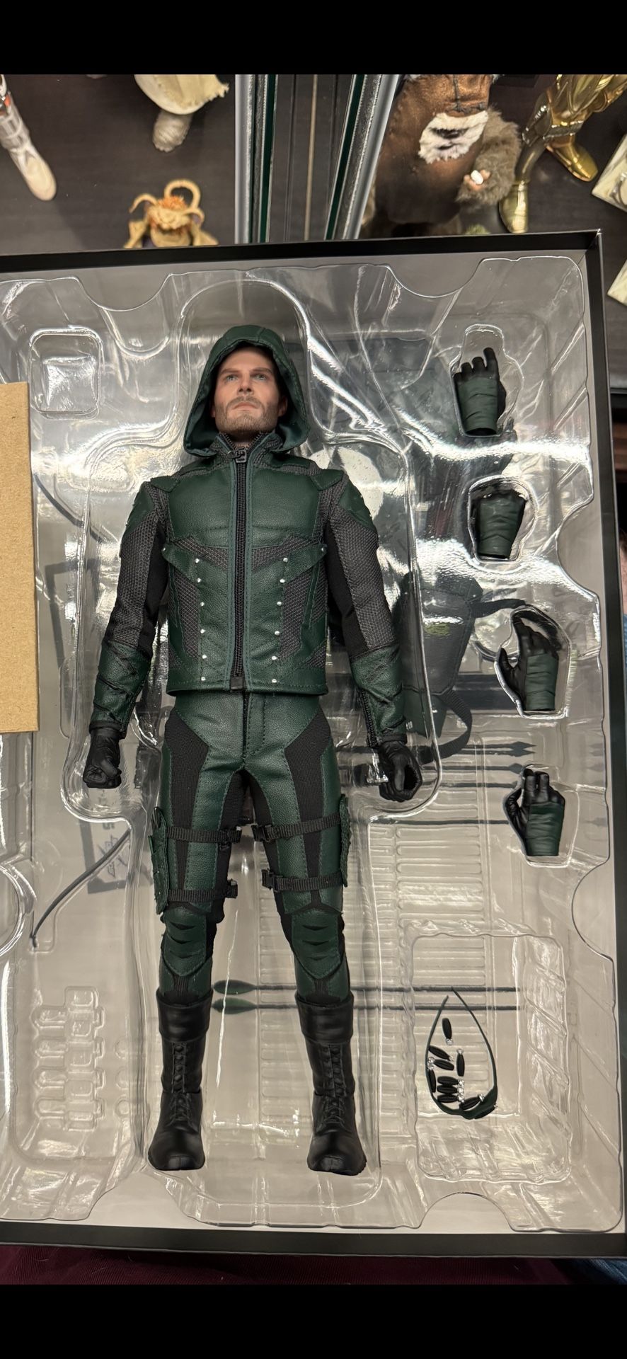 Soosootoys Green Vigilantes Green Arrow Hot Toys 1/6 Scale Figure