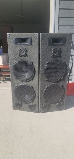 BIG SPEAKERS!