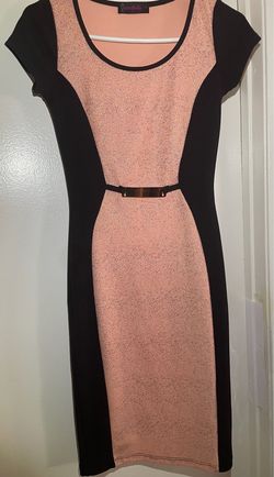Bodycon dress, size small, pink and black, brand (annabelle) , Pick up only