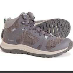 Women Keen 8.5 New Hiking Boots Grey Shoes 