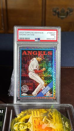 2023 Topps Chrome 35th Anniversary Shohei Ohtani Silver Mojo PSA 9