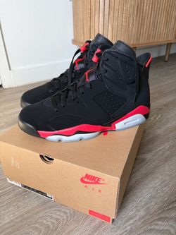 Air Jordan 6 infared salesman size 9.5