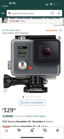 GO PRO HERO PLUS. 
