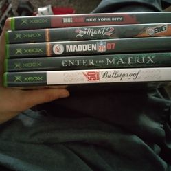 Original Xbox Games (Read DESCRIPTION)