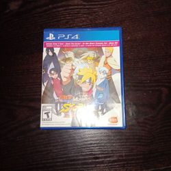 Naruto Road To Boruto Storm 4 Ps4