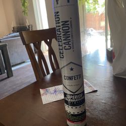 Pink Confetti Canon For Gender Reveal