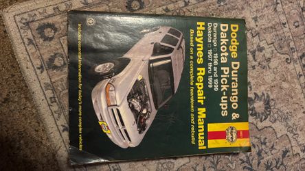 Haynes Dodge Dakota Book