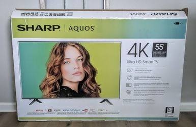 55" Sharp 4K TV