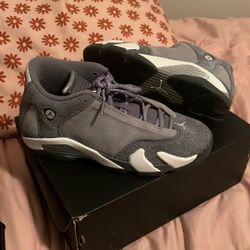 GREY AIR JORDAN 14 