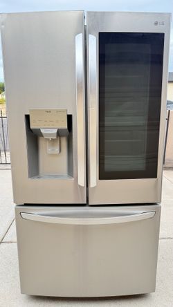 REFRIGERATOR LG STAINLESS STEEL