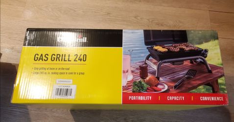 Charbroil 240.0-Sq. in Black Portable Liquid propane Grill