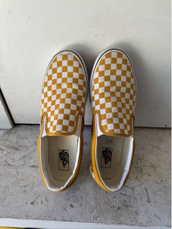 Men vans checkeds size 12