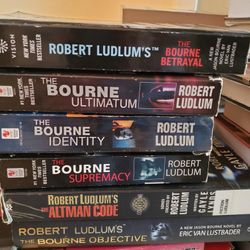 Robert Ludlums Books JASON BOURNE Series