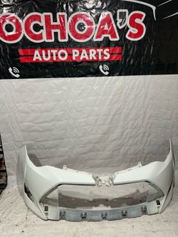 Corolla 2017 and 2018 and 2019 front bumper cover