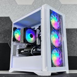 Professional White Gaming Prebuilt 