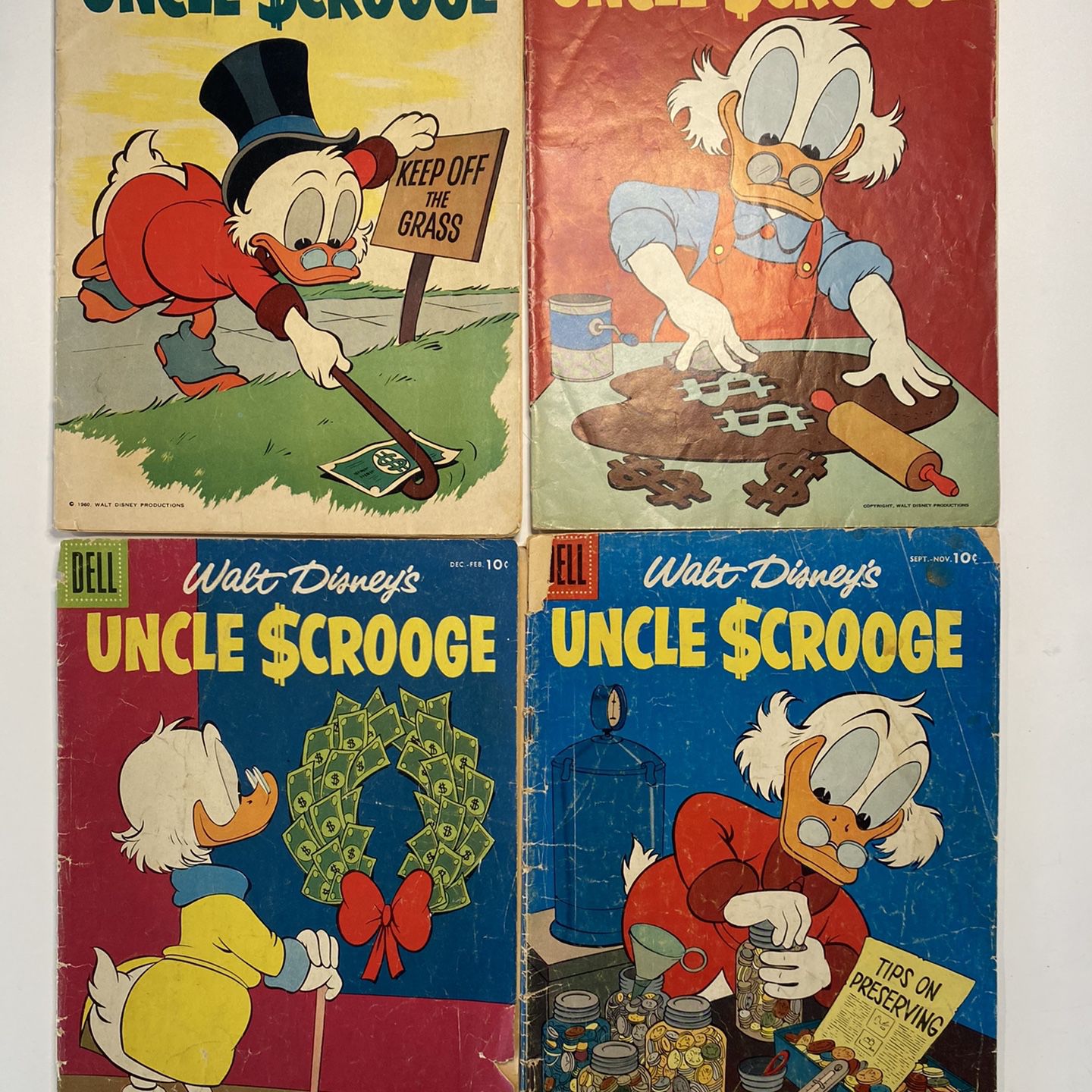 Vintage Disneys Uncle Scrooge Comics