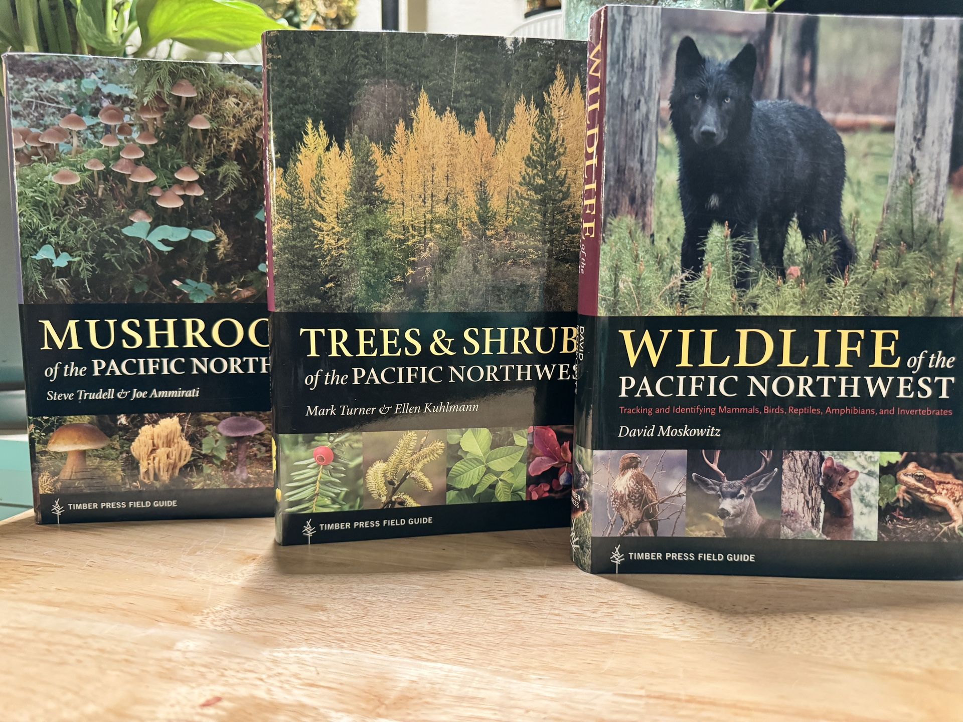 Timber Press - Pacific Northwest Identification Guides Mushrooms, Trees & Wildlife