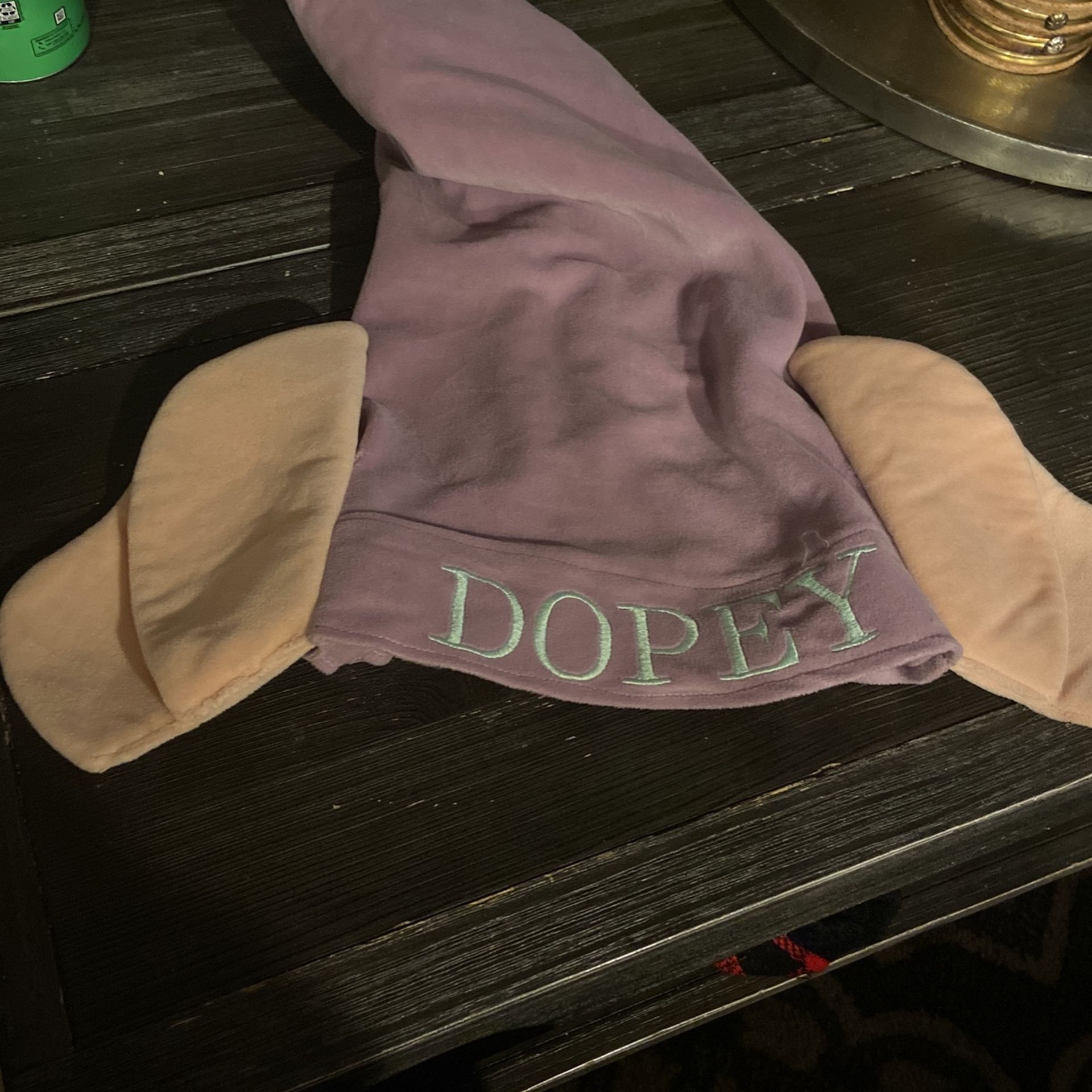 DISNEY DOPEY HAT WITH EARS ADJUSTABLE ADULT DWARF Hat.