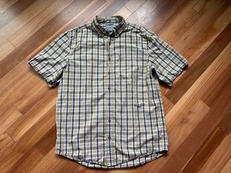 Carhartt Plaid Short Sleeve Button-Up Shirt