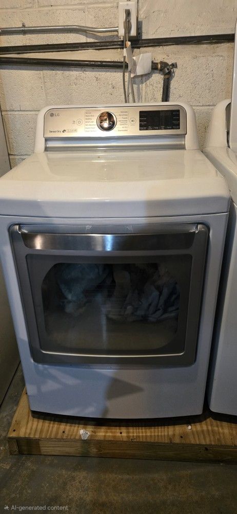 7.3 cu.ft. Smart Wi-Fi Enabled Gas Dryer with TurboSteam™