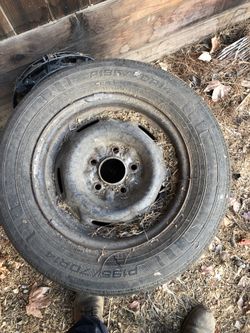 4 steel wheels for Toyota Tacoma size 195 70 14