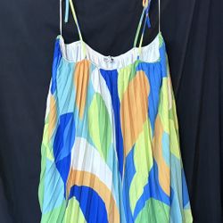 Vacation In Vienna Chiffon Mini Dress - Fashion Nova