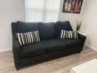 Navy sofa Less than 1 Year old