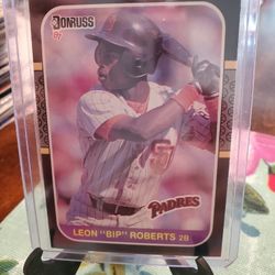 San Diego Padres Bip Roberts 1987 Donruss Rookie Baseball Card 