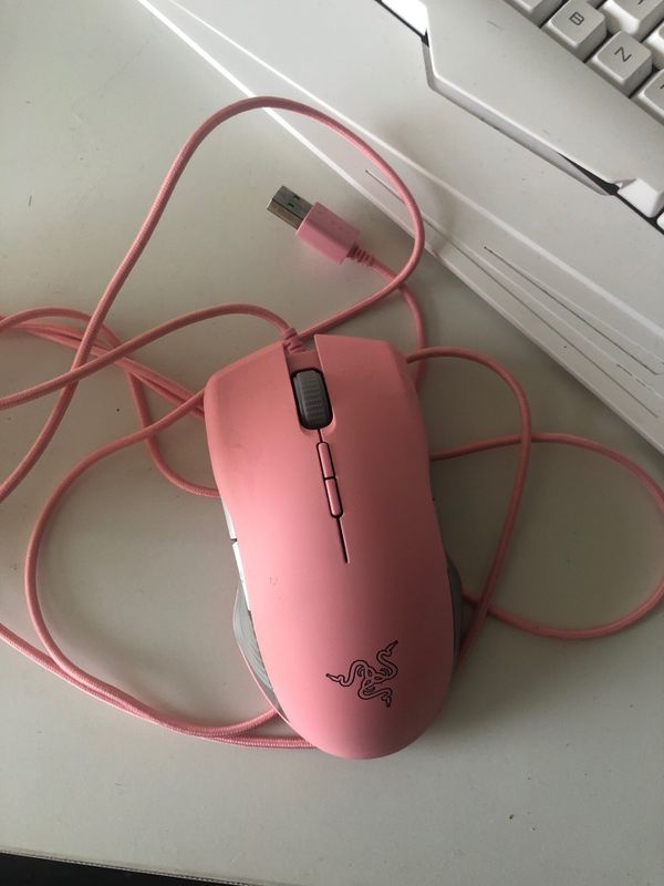 Pink razer lacehead gaming mouse for Sale in Phoenix, AZ - OfferUp