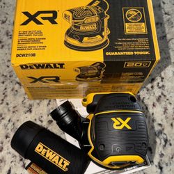 NEW DEWALT 20volt Xr 5”inch Orbital Sander TOOL ONLY NEW 