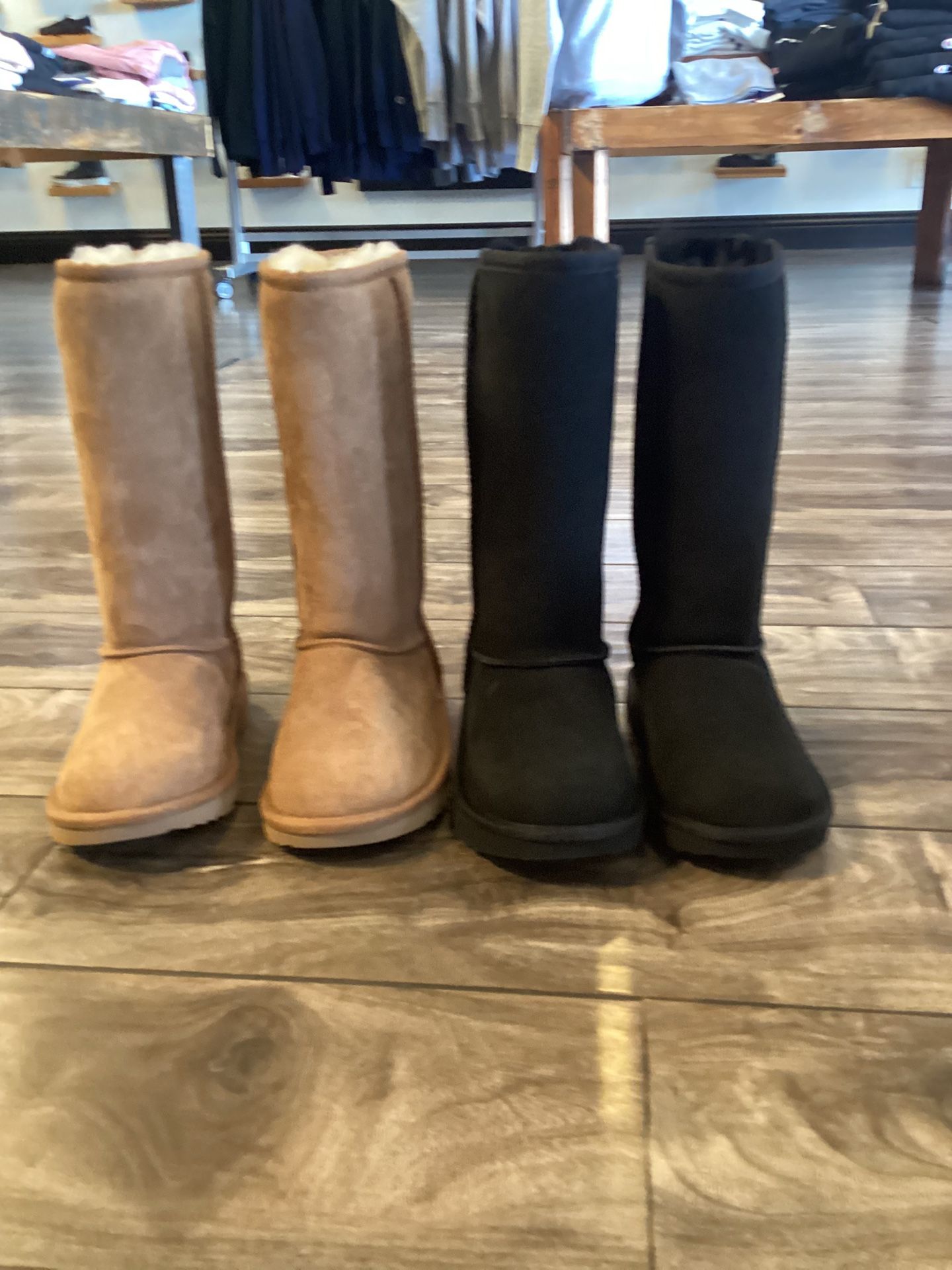 Uggs Big Kids Classic Tall Size 13 Through Six Women’s Size Up To 7 1/2