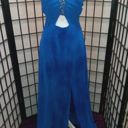 Royal Blue Prom Dress Evening Gown