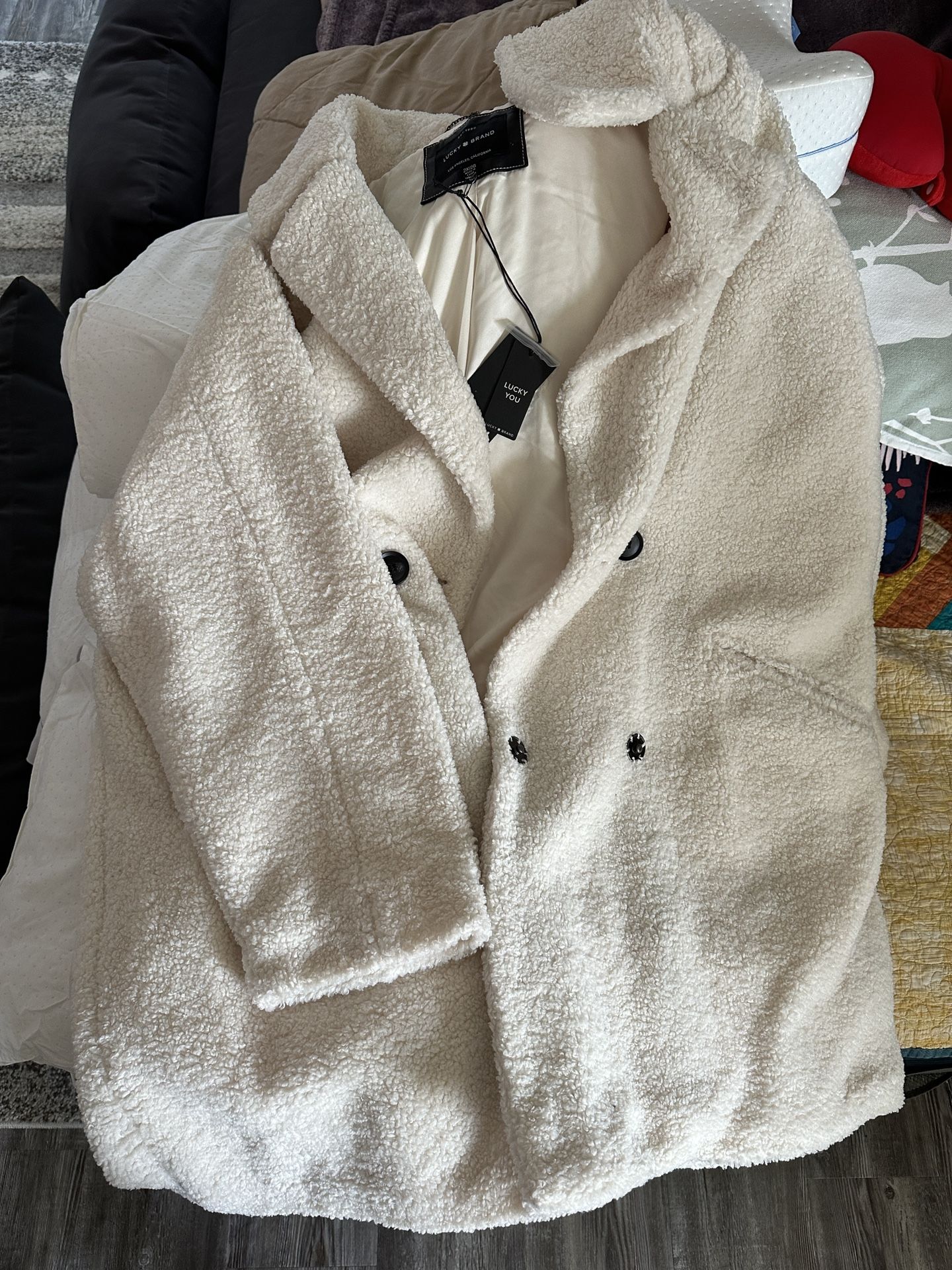 Sherpa Long Coat Women’s