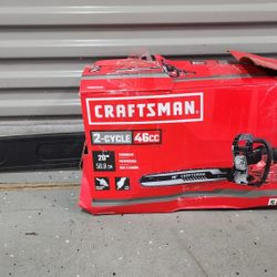 🔥NEW🔥Craftsman S205 20-in 46-cc 2-cycle Gas Chainsaw